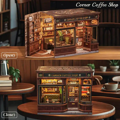 Corner Coffee shop