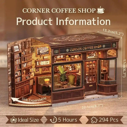Corner Coffee shop